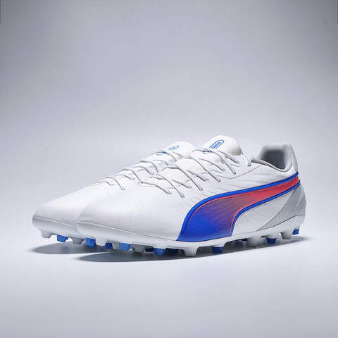 puma彪马2024男子男子-KING MATCH MG-彪马白-蓝色-浅灰色足球其他系列10787802