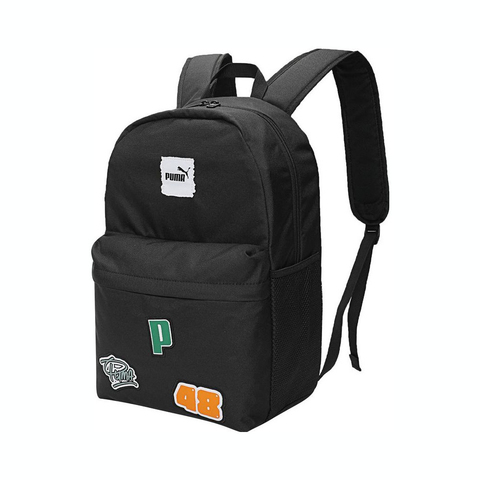 puma彪马2025中性中性-PUMA PHASE PATCH Backpack-黑色双肩包09116101