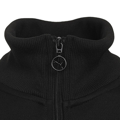 puma彪马2025男子男子-T7 ALWAYS ON Track Jacket DK-黑色针织无帽外套63185801