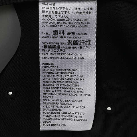 puma彪马2025中性中性-ESS METAL PUMA CAT AF BB Cap-黑色弯沿帽02663901