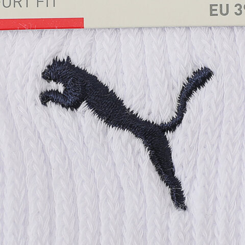 puma彪马2025中性中性-Puma U Slouch Sock 1P-白色中袜94701301