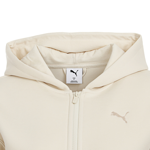 puma彪马2026女子女子-PRIME ESS FZ Hoodie DK W-雪白色针织连帽外套63138787