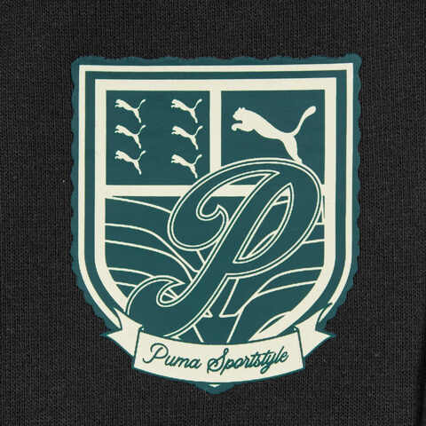 puma彪马2025男子男子-SPORTS LEGACY Graphic Sweatpants TR cl-黑色针织长裤63188601