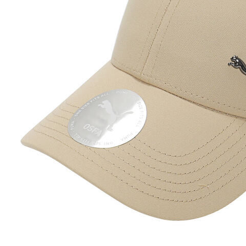 puma彪马2025中性中性-ESS METAL PUMA CAT BB Cap-烤杏仁色弯沿帽02599405