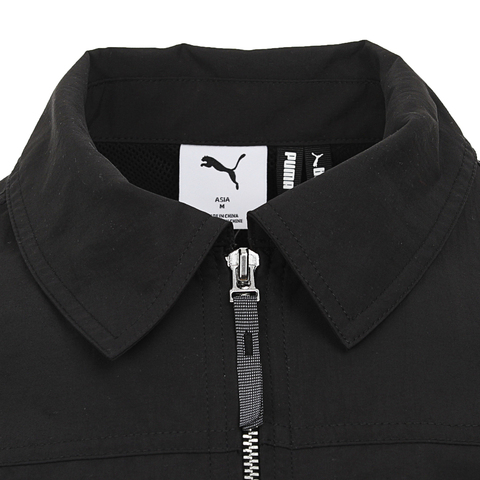 puma彪马2025男子男子-Shirt Jacket-黑色梭织无帽外套63376101