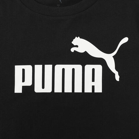 puma彪马2025男子男子-ESS No. 1 Logo Tee-黑色针织无领短T68895801