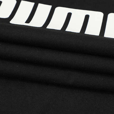 puma彪马2025男子男子-ESS No. 1 Logo Tee-黑色针织无领短T68895801