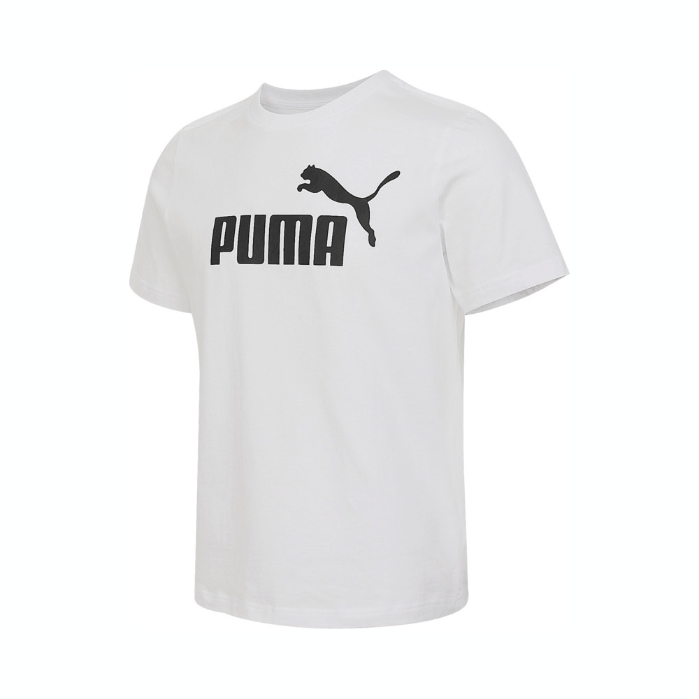 puma彪马2025男子男子-ESS No. 1 Logo Tee-彪马白针织无领短T68895802