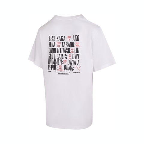 puma彪马2025男子男子-ROAD TO UNITY Values Graphic Tee-彪马白针织无领短T63292702