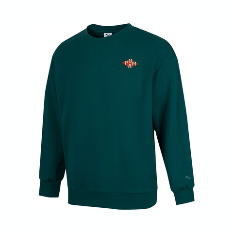 puma彪马2025男子男子-SPORTS LEGACY Crew TR-圣诞绿针织无帽卫衣63252886