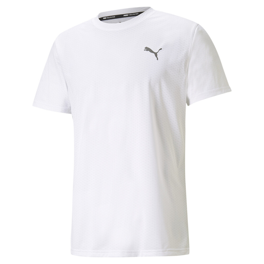 puma彪马2025男子男子-TRAIN FAV BLASTER TEE-彪马白梭织无领短T52014102