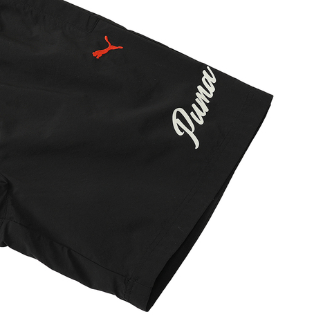 puma彪马2025男子男子-PREMIUM ESS Shorts WV-黑色针织短裤63253501