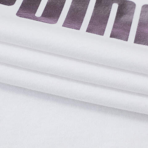 puma彪马2025女子女子-ESS No. 1 Logo Tee (s)-彪马白针织无领短T68893857