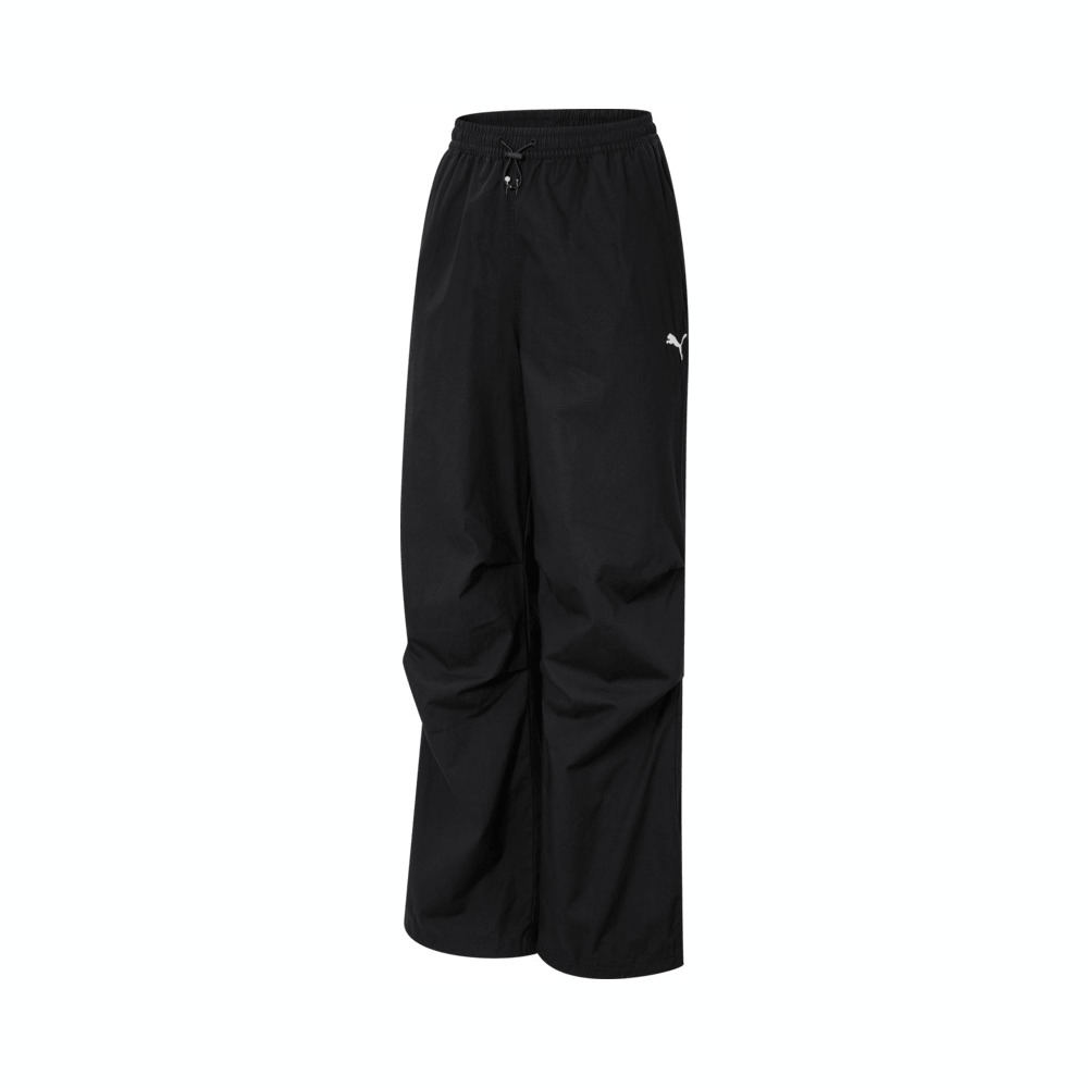 puma彪马2025中性中性-FUTURE.PUMA.ARCHIVE Relaxed Pants WV-黑色梭织长裤63469101
