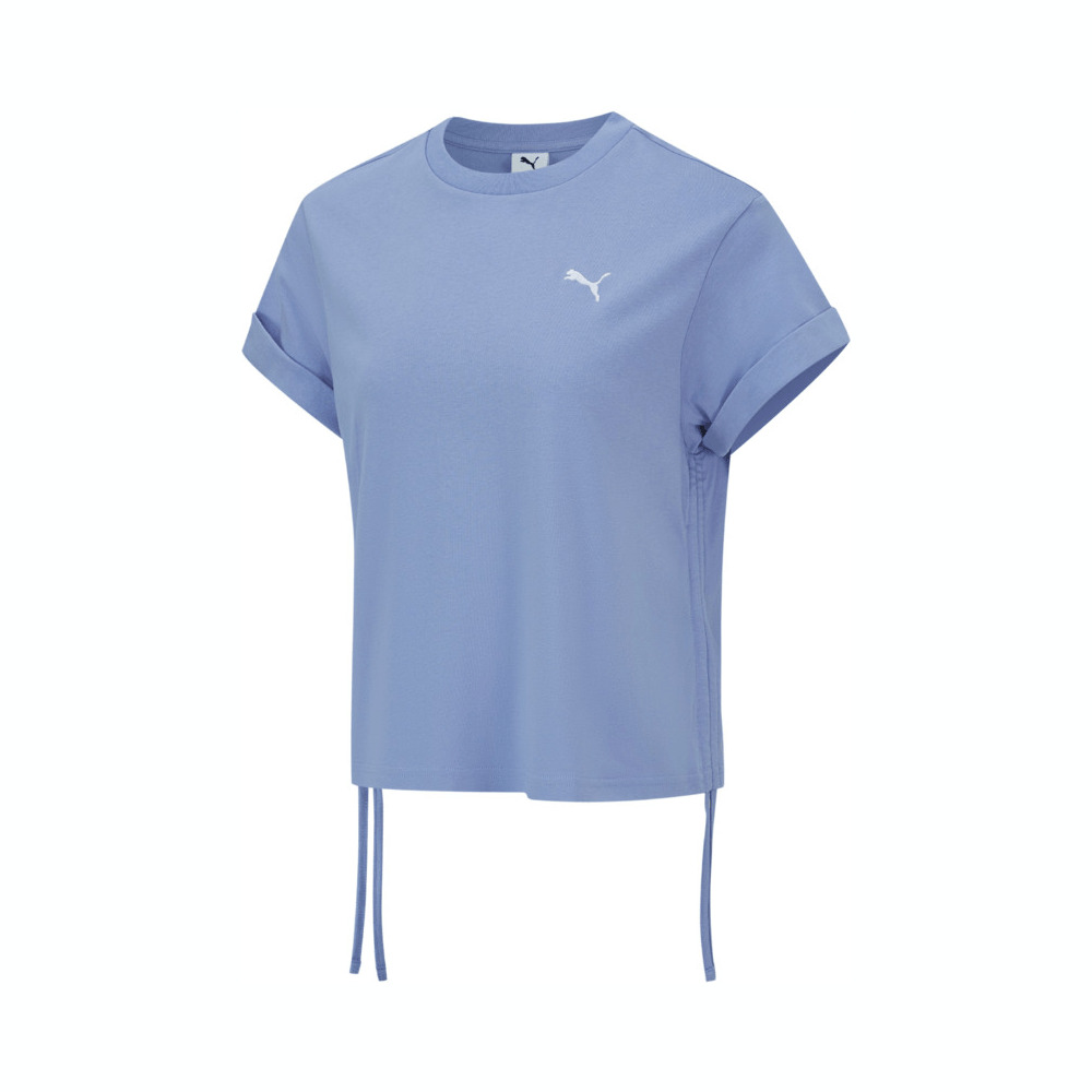 puma彪马2025女子女子-FEMME COLLECTIVE 2.0 Tee W-亮紫色针织无领短T63171690