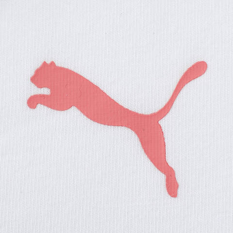 puma彪马2025女子女子-GRAPHIC PUMA PT SS Polo W-彪马白针织有领短T63312102