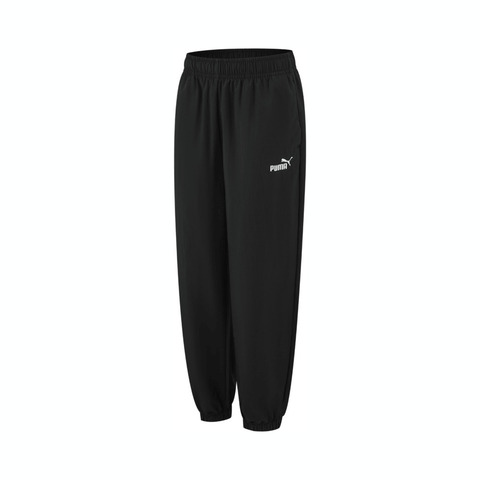 puma彪马2025女子女子-ESS No. 1 Logo 7/8 Woven Pants W cl-黑色梭织长裤68856701