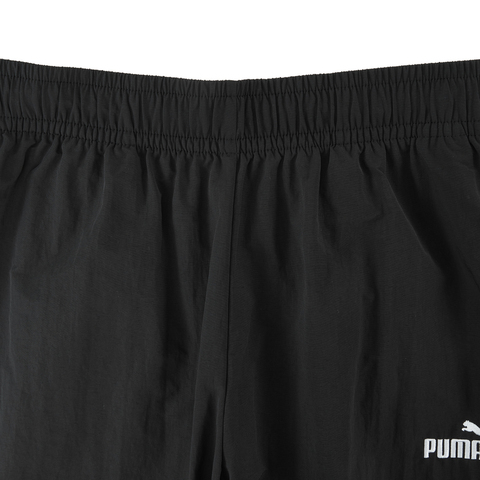 puma彪马2025女子女子-ESS No. 1 Logo 7/8 Woven Pants W cl-黑色梭织长裤68856701