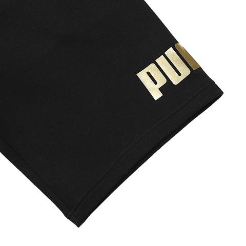puma彪马2025中性中性-ESS Big No. 1 Logo Shorts 10'-黑色-金属色梭织短裤68752856