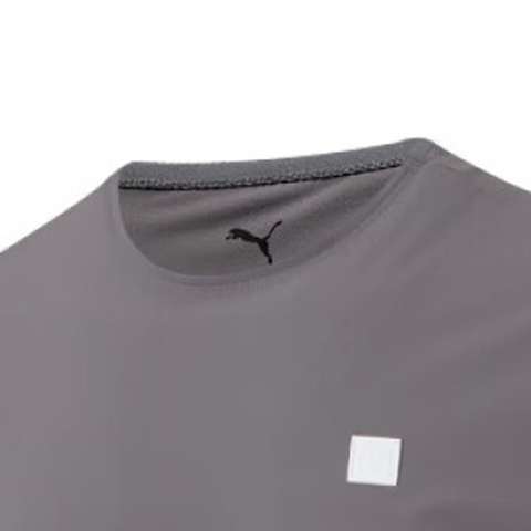 puma彪马2025男子男子-ESS ELEVATED SE SS Tee-灰色针织无领短T68928971
