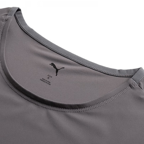 puma彪马2025男子男子-ESS ELEVATED SE SS Tee-灰色针织无领短T68928971