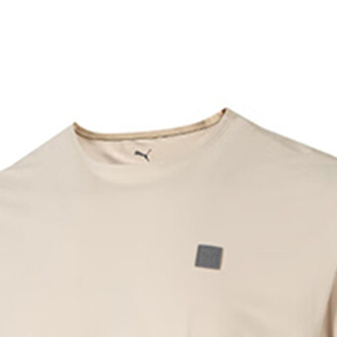 puma彪马2025男子男子-ESS ELEVATED SE SS Tee-燕麦色针织无领短T68928987