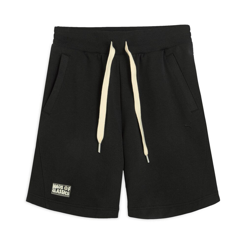 puma彪马2025中性中性-HAUS OF CLASSICS Knit Shorts-黑色针织短裤63156201