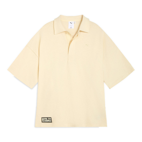 puma彪马2025中性中性-HAUS OF CLASSICS Shortsleeve Polo-杏仁糖色针织有领短T63155787