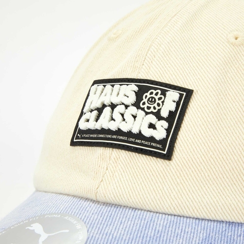 puma彪马2025中性中性-HAUS OF CLASSICS BB Cap-杏仁糖色-薰衣草紫弯沿帽02658901