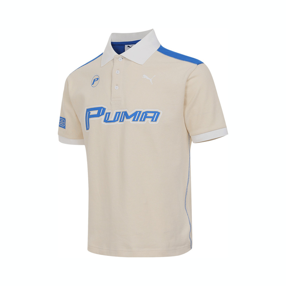 puma彪马2025中性中性-MOTO SS Polo-雪白色针织有领短T63364487