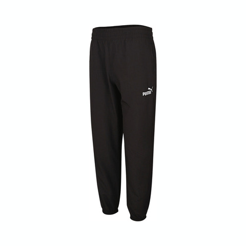 puma彪马2025男子男子-ESS No. 1 Logo Woven Pants cl-黑色梭织长裤68856601