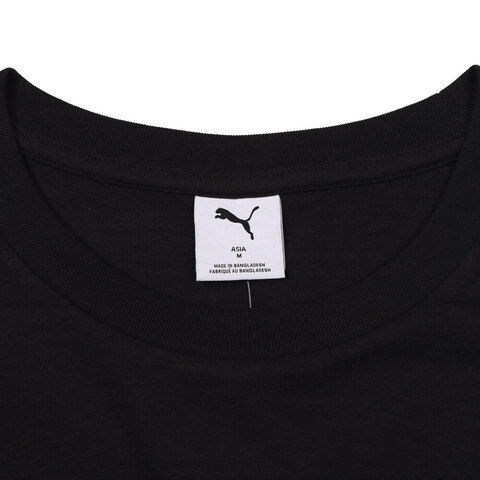puma彪马2025男子男子-FLORAL SPORT Relaxed Tee-黑色针织无领短T63334701