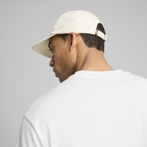 puma彪马2025中性中性-ESS SCRIPT LOGO Dad Cap-雪白色弯沿帽02599604