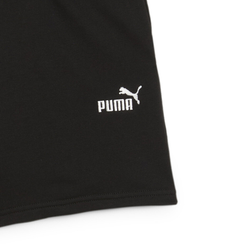 puma彪马2025女子女子-ESS Small No. 1 Logo 5'' High-Waist Shorts TR-黑色针织短裤68894301
