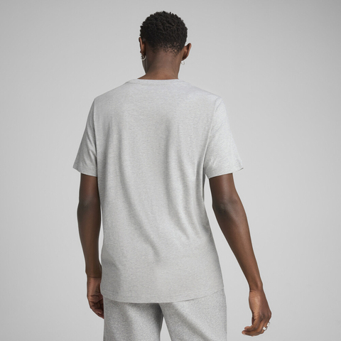 puma彪马2025男子男子-ESS 2 COLOR No. 1 Logo Tee-浅混合灰针织无领短T68894804