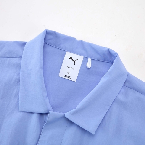 puma彪马2025中性中性-HAUS OF CLASSICS Woven Shirt-薰衣草紫短袖衬衫63155547