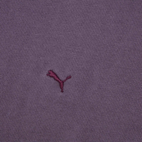 puma彪马2025中性中性-HAUS OF CLASSICS Oversized Shortsleeve Tee-炭灰紫针织无领短T63156146