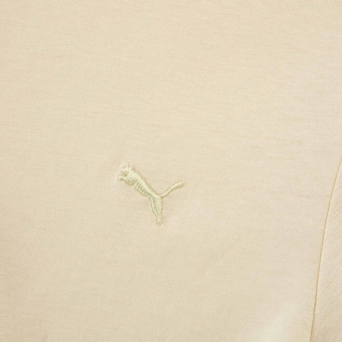 puma彪马2025女子女子-HAUS OF CLASSICS Shortsleeve Tee W-杏仁糖色针织无领短T63156487