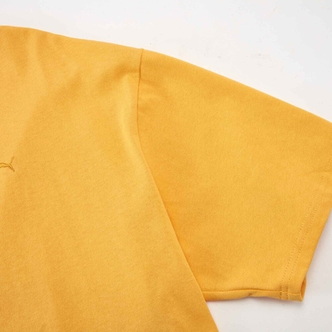 puma彪马2025中性中性-HAUS OF CLASSICS Shortsleeve Tee-芥菜色针织无领短T63155855