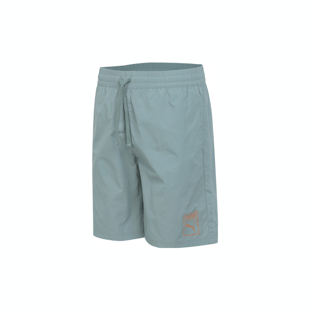 puma彪马2025中性中性-ESS METALLIC WV Shorts-青绿色-金属色梭织短裤68927386