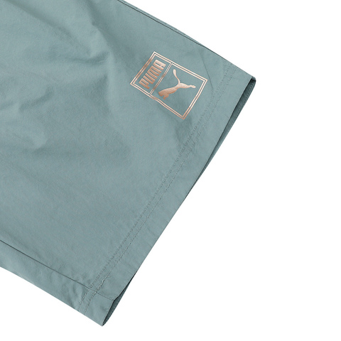 puma彪马2025中性中性-ESS METALLIC WV Shorts-青绿色-金属色梭织短裤68927386