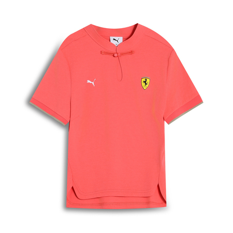 puma彪马2025女子女子-SF CN GP Tee wn-浅桃色针织有领短T63432807