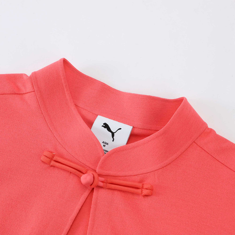 puma彪马2025女子女子-SF CN GP Tee wn-浅桃色针织有领短T63432807