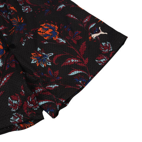 puma彪马2025男子男子-FLORAL SPORT AOP Shorts 6”-黑色针织短裤63334201