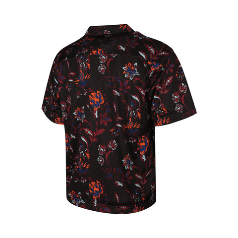 puma彪马2025男子男子-FLORAL SPORT AOP Shirt-黑色短袖衬衫63334301