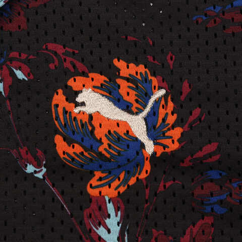 puma彪马2025男子男子-FLORAL SPORT AOP Shirt-黑色短袖衬衫63334301
