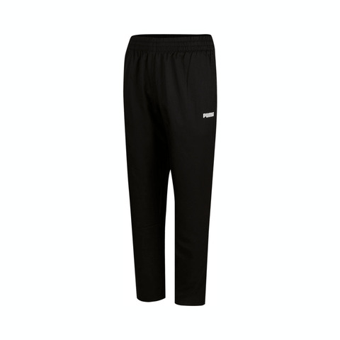 puma彪马2025男子男子-ESS Logo Woven Pants op-黑色梭织长裤69065001