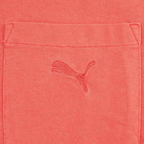 puma彪马2025男子男子-BOUNDLESS MOVES Pocket Tee SS-浅桃色针织无领短T63313524