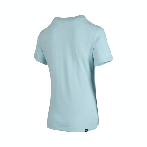 puma彪马2025女子女子-HER Tee-热带湖蓝针织无领短T68215522