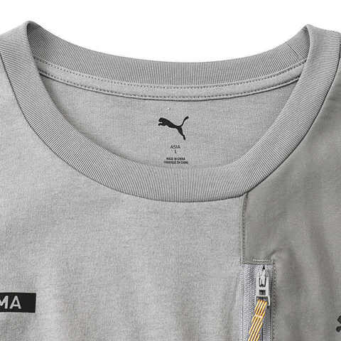 puma彪马2025男子男子-DESERT ROAD Tee-浅灰色针织无领短T68126262